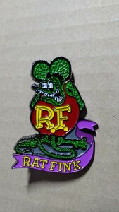 新品未使用 RAT FINK PINS ピンズ ピンバッチ Ed Roth MOON EYES ムーンアイズ