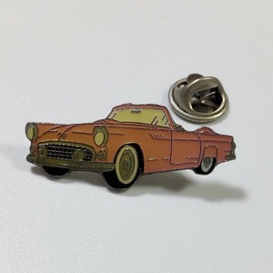 送料120円～ 1955 フォード サンダーバード ピンバッジ 検)非売品 ピンバッチ ピンズ NEWERA 当時物 Ford THUNDERBIRD PINS 1957 1956 1954