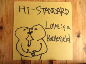 日本オンリー / Hi-STANDARD / ハイスタンダード / Love Is A Battlefield / Pizza Of Death Records / PZJA-2 / はじめてのチュウ