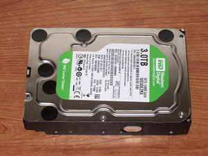 ★ 3TB ★ Western Digital Green 【 WD30EZRX 】 良品 ★725