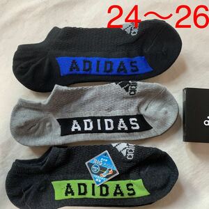 [24~26] Adidas socks, socks 3 pair collection 