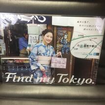 未使用★石原さとみ◇東京メトロ 非売品クリアファイル / 南北線 麻布十番★_画像2