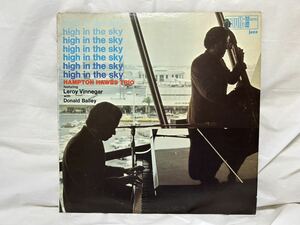 ●G416●LP レコード Hampton Hawes Trio / Hign in the Sky（Donald Bailey、Leroy Vinnegar）/ 9010 ハンプトン・ホーズ US盤
