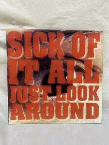 ◎G440◎LP レコード Sick Of It All シック・オブ・イット・オール/Just Look Around ジャスト・ルック・アラウンド/ドイツ盤