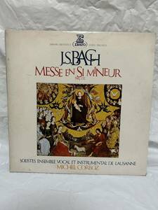 G710 LP レコード 2枚組J.S.バッハ ミサ曲ロ短調 J.S. Bach Messe en si mineur BWV 232/ミッシェル・コルボ Michel Corboz/ローザンヌ声楽