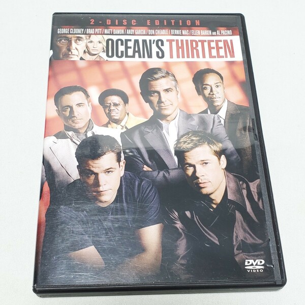 送料無料【DVD 洋画】オーシャンズ13 OCEAN'S THIRTEEN　ユーズド品　DVD2枚組　ジョージ・クルーニー