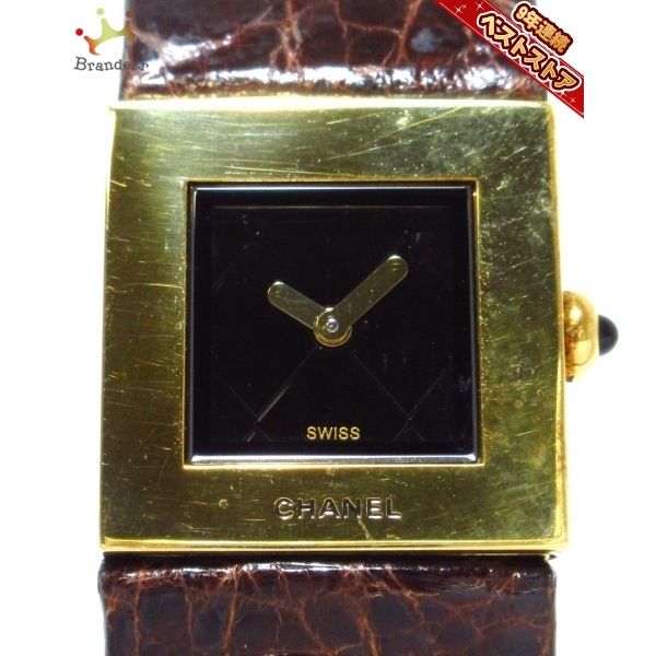 ヤフオク! -シャネル 腕時計 マトラッセの中古品・新品・未使用品一覧