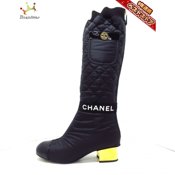 当店人気☆送料無料 ココマーク シャネル 美品☆CHANEL・ベロア切替