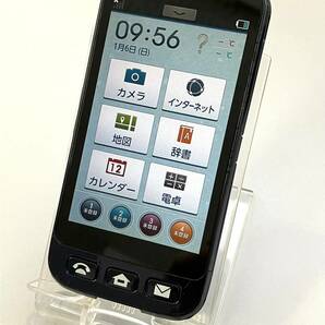 【中古 ジャンク品】SHARP シンプルスマホ 1GB/4GB ネイビー 204SH 利用制限○ SoftBank版 SIMロック未解除の画像1