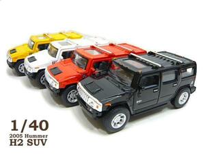 お得な4色コンプリートセット 1/40 ハマー H2 SUV 2008 Hummer ミニカー