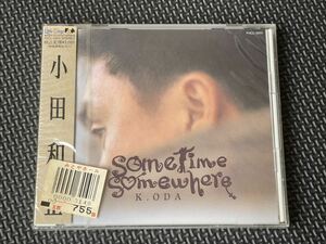 【新品未開封】 小田和正 sometime Somewhere CD アルバム 景品 サムタイムサムウェア