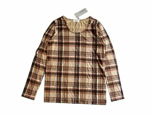 新品 定価2310円 LEPSIM レプシィム チェック柄 長袖 Tシャツ ロンT カットソー トップス アソート柄 レプシム