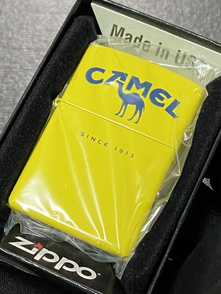 zippo キャメル SINCE 1913 限定品 希少モデル 2021年製 ② CAMEL ケース 保証書付き