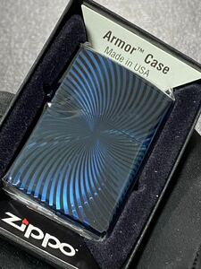 zippo アーマー 両面スパイラル刻印 特殊加工 希少モデル 2020年製 Armor Case ケース 保証書付き