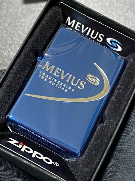 zippo メビウス 希少刻印 限定品 希少モデル 2016年製 MEVIUS シルバーインナー 2016年製 ケース 保証書付き