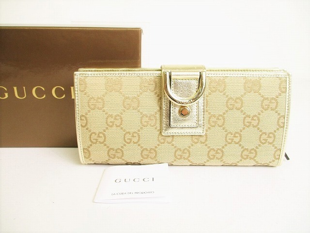 ヤフオク! -・未使用(GUCCI)GGキャンバスレザー長財布の中古品・新品 ヤフオク! -・未使用(GUCCI)GGキャンバスレザー長財布の中古品・新品