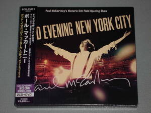 USED★2CD+DVD★グッド・イヴニング・ニューヨーク・シティ~ベスト・ヒッツ・ライヴ★ポール・マッカートニー