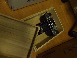 COMMANDO 6×6 6×4.5 蛇腹カメラ 木箱 75㎜F3.5レンズ搭載