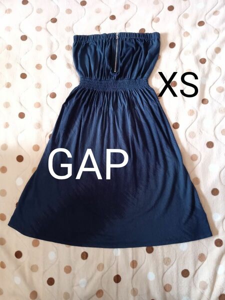 レディースXS　GAP　チューブトップ　ワンピース