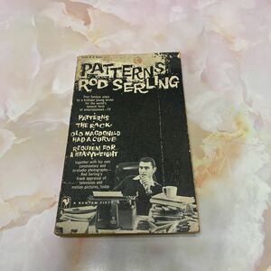 古本　英語　英語の本　レトロ　昭和　昭和レトロ　昔の本　PATTERNS ROD SERLING 洋書　アンティーク　ヴィンテージ