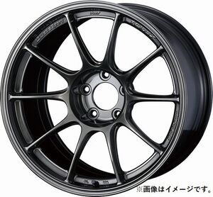 個人宅発送可能 ウエッズ Weds 18X8.5J +50 5穴 PCD114.3 EJ-TI ホイール 1本 WEDSSPORT TC-105X ティーシーイチマルゴエックス (73536)