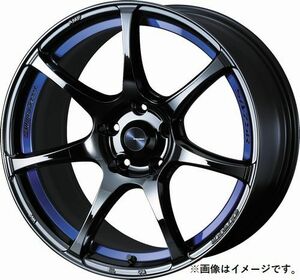 個人宅発送可能 ウェッズ スポーツ Weds Sport 17X7.5J +45 5穴 PCD114.3 BLC2 ホイール 1本 SA75R エスエーナナゴーアール(74041)