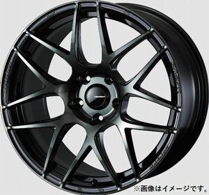 個人宅発送可能 ウエッズスポーツ WedsSport 18X8.5J +50 5穴 PCD114.3 WBC M14 ホイール 1本 SA27R エスエーニーナナアール (74178)