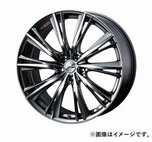 LEONIS WX 18インチ 18x7.0J 5/114.3 +47 BMCMC ブラックメタルコートミラーカット