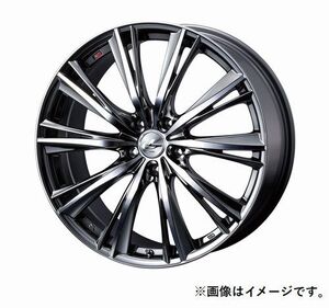 個人宅発送可能 ウエッズ Weds 19X8.0J +48 5穴 PCD114.3 BMCMC ホイール 1本 LEONIS WX レオニス・ダブルエックス (33915)