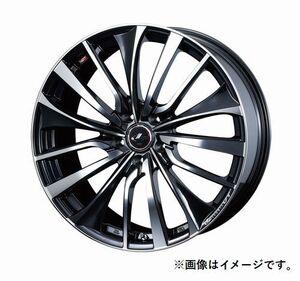 個人宅発送可能 ウエッズ Weds 19X8.0J +50 5穴 PCD114.3 PBMC ホイール 1本 LEONIS VT レオニス・ブイティー (36380)