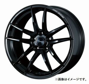 個人宅発送可能 ウエッズスポーツ WedsSport 18X9.5J +45 5穴 PCD114.3 GLOSS BLACK ホイール 1本 RN-55M アールエヌゴーゴーエム (72972)