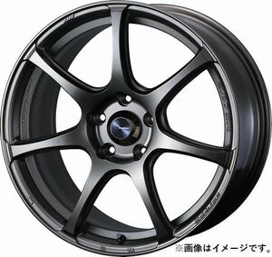 個人宅発送可能 ウェッズ スポーツ Weds Sport 18X9.5J +38 5穴 PCD114.3 EJ-BRO ホイール 1本 SA75R エスエーナナゴーアール(74011)