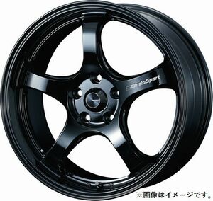 個人宅発送可能 ウエッズスポーツ WedsSport 18X9.0J +32 5穴 PCD112 GB ホイール 1本 RN-05M アールエヌゼロゴエム (73653)