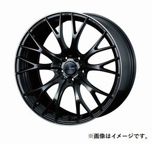 個人宅発送可能 ウエッズスポーツ WedsSport 19X9.5J +48 5穴 PCD114.3 BLK ホイール 1本 SA-20R エスエーニーマルアール (72789)