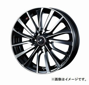 個人宅発送可能 ウエッズ Weds 18X7.0J +53 5穴 PCD114.3 PBMC ホイール 1本 LEONIS VT レオニス・ブイティー (36364)