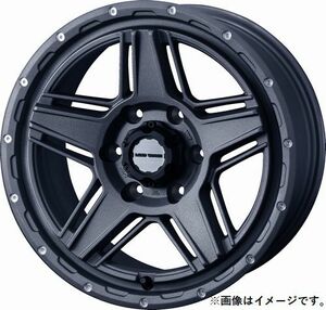 個人宅発送可能 ウエッズ Weds 17X8.0J +20 6穴 PCD139.7 GRY ホイール 1本 MUD VANCE 07 マッドヴァンス ゼロセブン (40550)