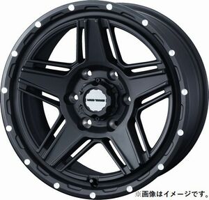 個人宅発送可能 ウエッズ Weds 17X8.0J +20 6穴 PCD139.7 FMBK ホイール 1本 MUD VANCE 07 マッドヴァンス ゼロセブン (40538)