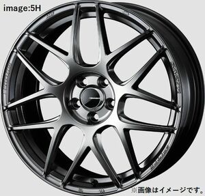 個人宅発送可能 ウエッズスポーツ WedsSport 18X9.5J +45 5穴 PCD100 PSB M14 ホイール 1本 SA27R エスエーニーナナアール (74224)