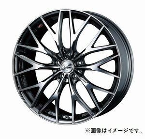 個人宅発送可能 ウエッズ Weds 17X6.5J +42 4穴 PCD100 BMCMC ホイール 1本 LEONIS MX レオニス・エムエックス (37412)