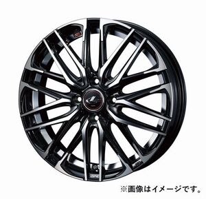 個人宅発送可能 ウエッズ Weds 15X5.5J +50 4穴 PCD100 PBMC ホイール 1本 LEONIS SK レオニス・エスケイ (39047)