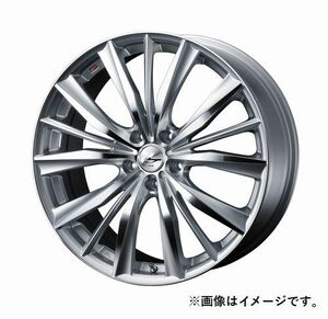 個人宅発送可能 ウエッズ Weds 16X7.0J +53 5穴 PCD114.3 HSMC ホイール 1本 LEONIS VX レオニス・ブイエックス (33254)