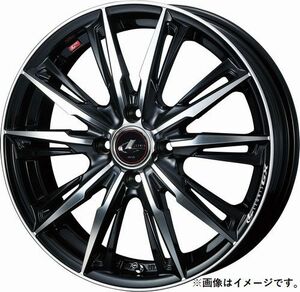 個人宅発送可能 ウエッズ Weds 14X4.5J +45 4穴 PCD100 PBMC ホイール 1本 LEONIS GX レオニス・ジーエックス (39327)