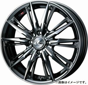 個人宅発送可能 ウエッズ Weds 14X4.5J +45 4穴 PCD100 BMCMCホイール 1本 LEONIS GX レオニス・ジーエックス (39328)