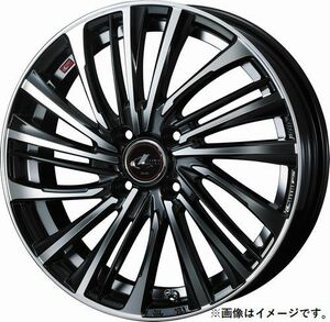 個人宅発送可能 ウエッズ Weds 16X6.0J +42 4穴 PCD100 PBMC ホイール 1本 LEONIS FS レオニス・エフエス (39964)