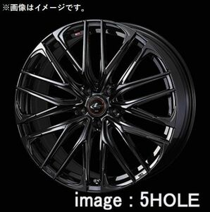 個人宅発送可能 ウエッズ Weds 19X8.0J +35 5穴 PCD114.3 H/BMC ホイール 1本 LEONIS SK レオニス・エスケイ (40969)