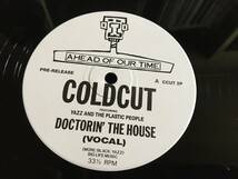 ★Coldcut / Doctorin' The House Promo12EP★ qsdc1_画像1