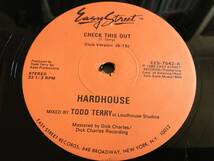 ★Hardhouse / Check This Out 12EP ★qsdc3 Todd Terry!_画像1