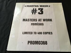 ★Martha Wash #3 Masters At Work Remixes 12EP ★qsep2