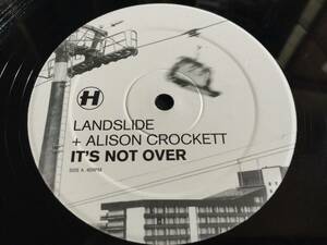 ★Landslide + Alison Crockett / It's Not Over 12EP ★qsmv1