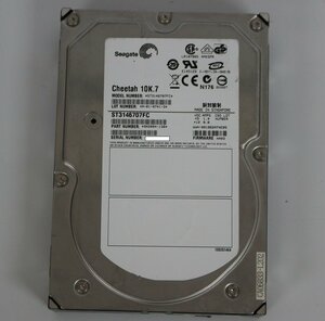 Seagate ST3146707FC Cheetah 10K.7 SCSI HDD 146GB 3.5インチ